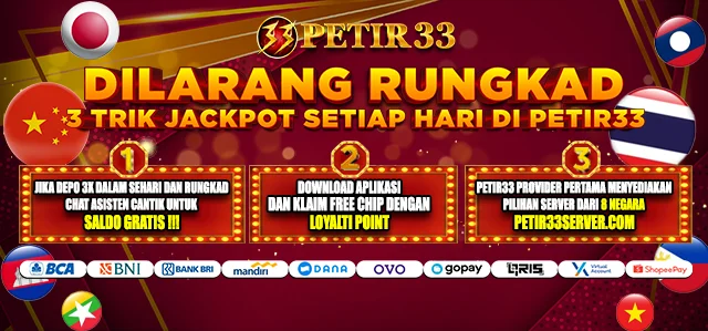 Petir33 dilarang rungkad